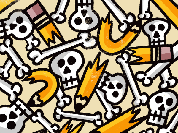 bones art illustration procreate pattern skull pencil boneyard.png