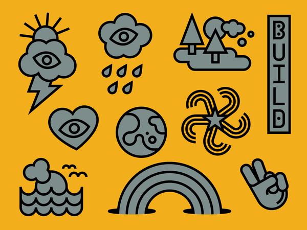 BUILD  mondays yellow grey lettering geometric doodle vector illustra.png
