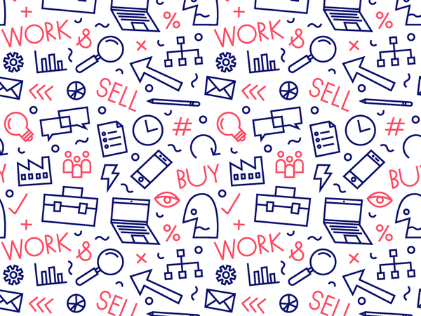 Business-ish monoline repeat scattered drawing stuff business icon vec.png
