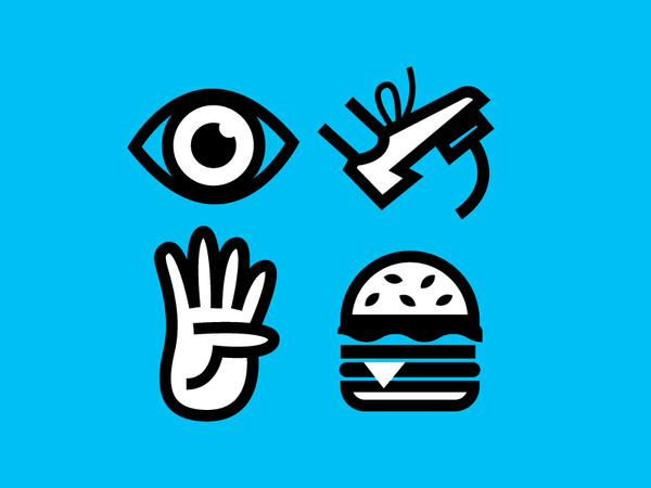 Bumper sticker ideas...  icon lines thick flat vector illustration des.png