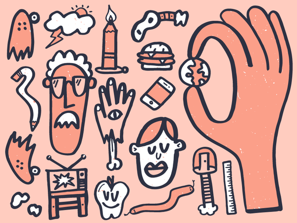 Cloudy with a chance of doodling mobile texture things stuff apple pen.png
