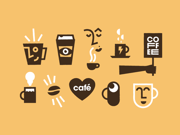 COFFEE stroke heart vector face illustration bean people smile caffein.png