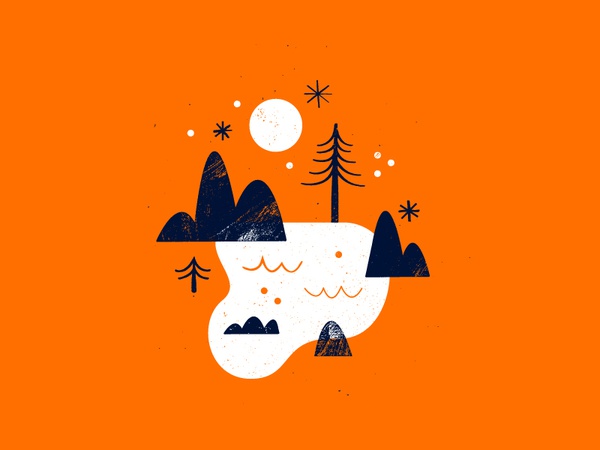 Daysnights water trees forfun vector texture illustration landscape.jpg