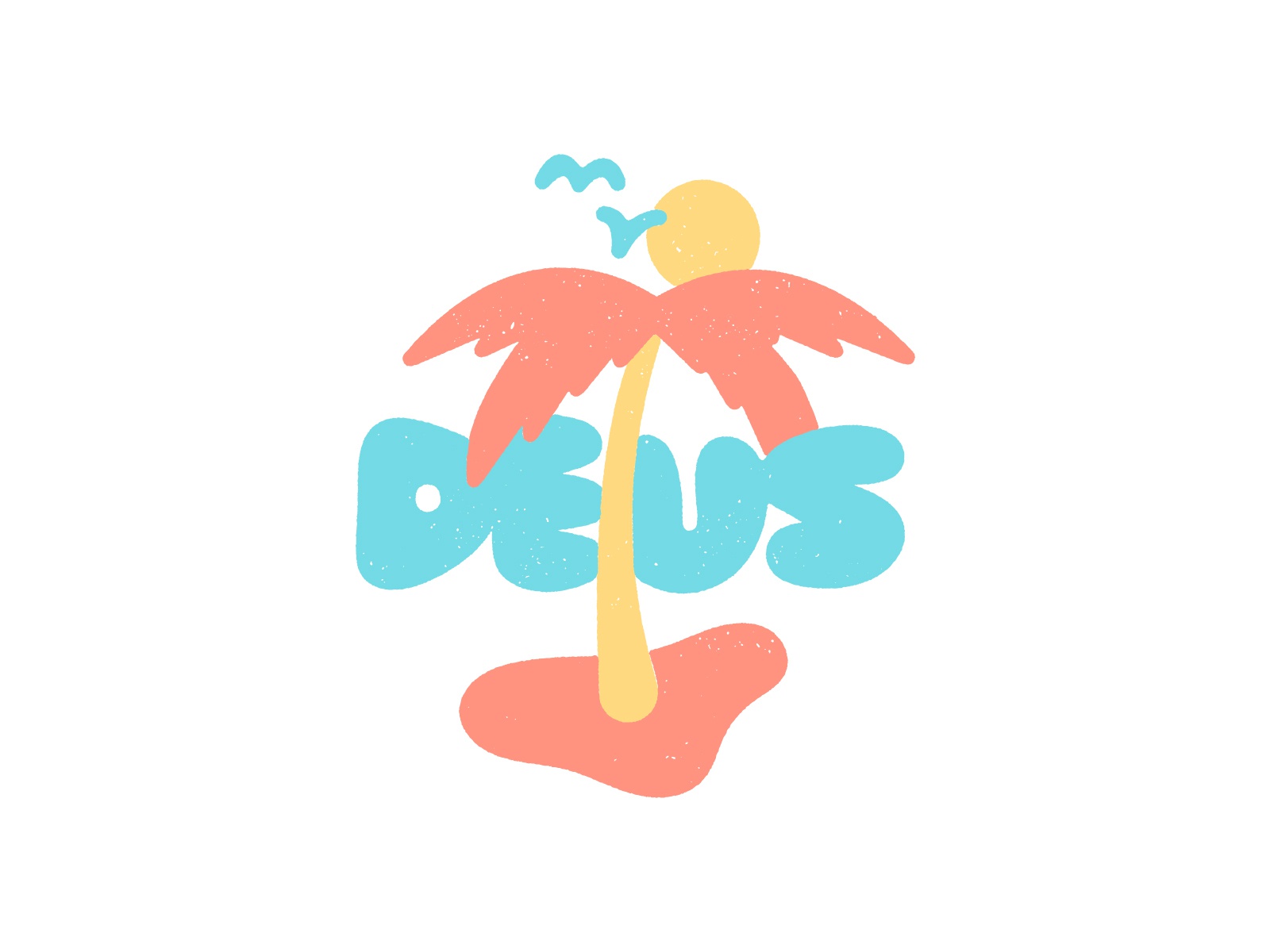 Deus Quarantee  palm paradise deusexmachina deus palmtree tshirt art i.jpg