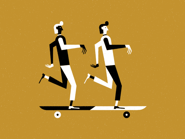Double trouble white black twins double character push skateboarding g.png