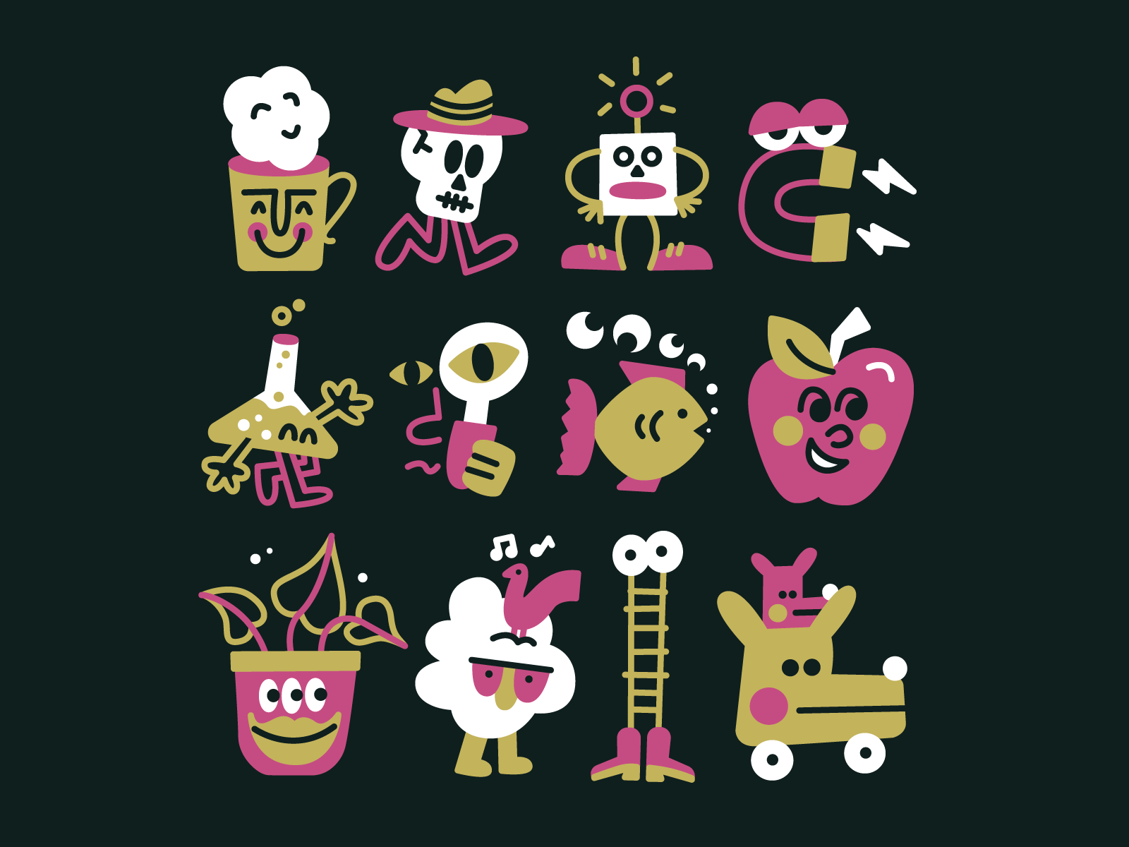 fun doodle character vector art illustration.png
