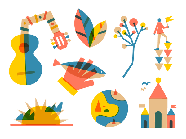 girard fun doodle vector art illustration.png