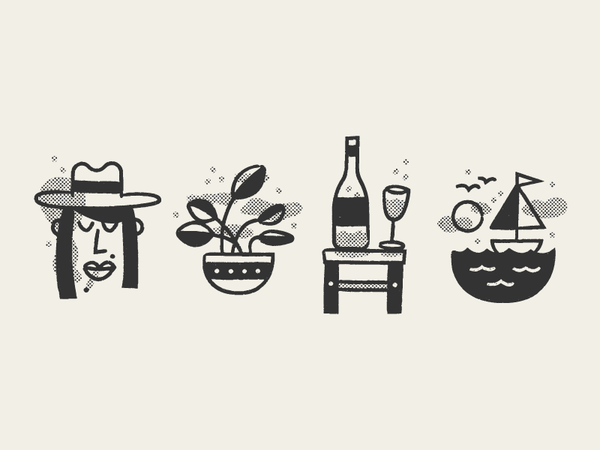 Gritty doodles boat champagne plant smoke texture grit halftone spot i.png