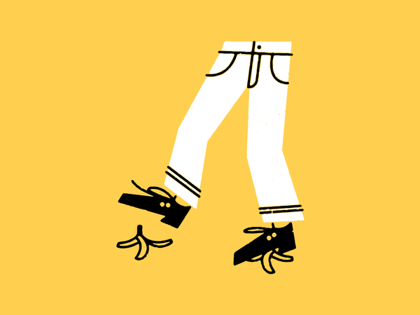 guy cool pants shoes grit texture flat banana vector illustration a.png