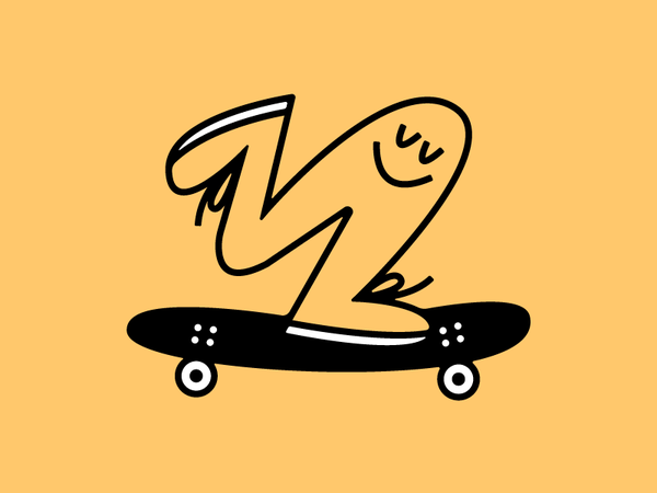 Oh just thinking about  vector flat illustration fun shoes push charac.png