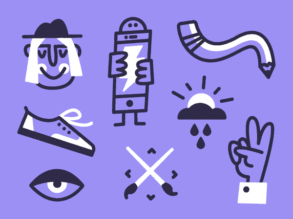 Purple Doods purple pencil fill stroke icon vector illustration art do.png