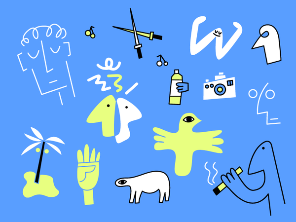 Real cool time face smoke hand icon things stuff stroke vector draw dr.png