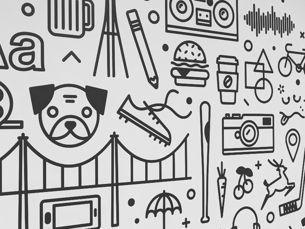 Spin Key Wall Art vancouver monoline pentool mural wall vector icon il.jpg