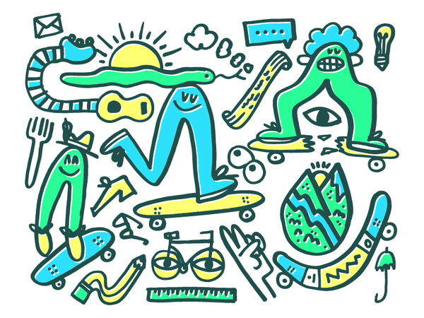 Taxes =    Doodles =  guitar things stuff marker vector draw skateboar.png