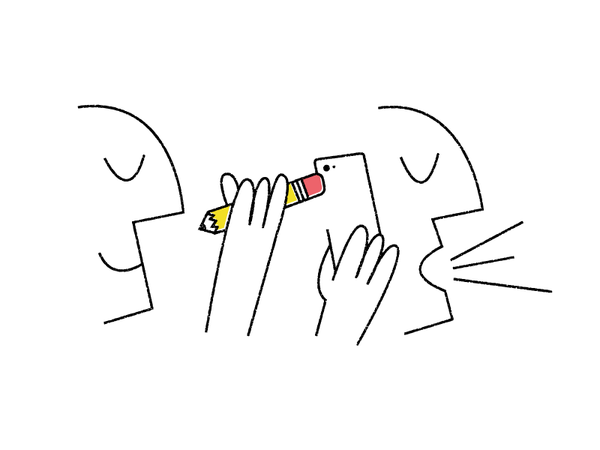 Youre breaking up... illustration line character talk phone cell mobil.png
