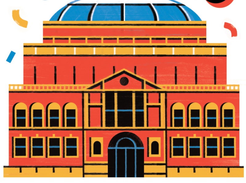 BBC s Proms 2020 - Radio Times music food travel architecture illustra.jpg
