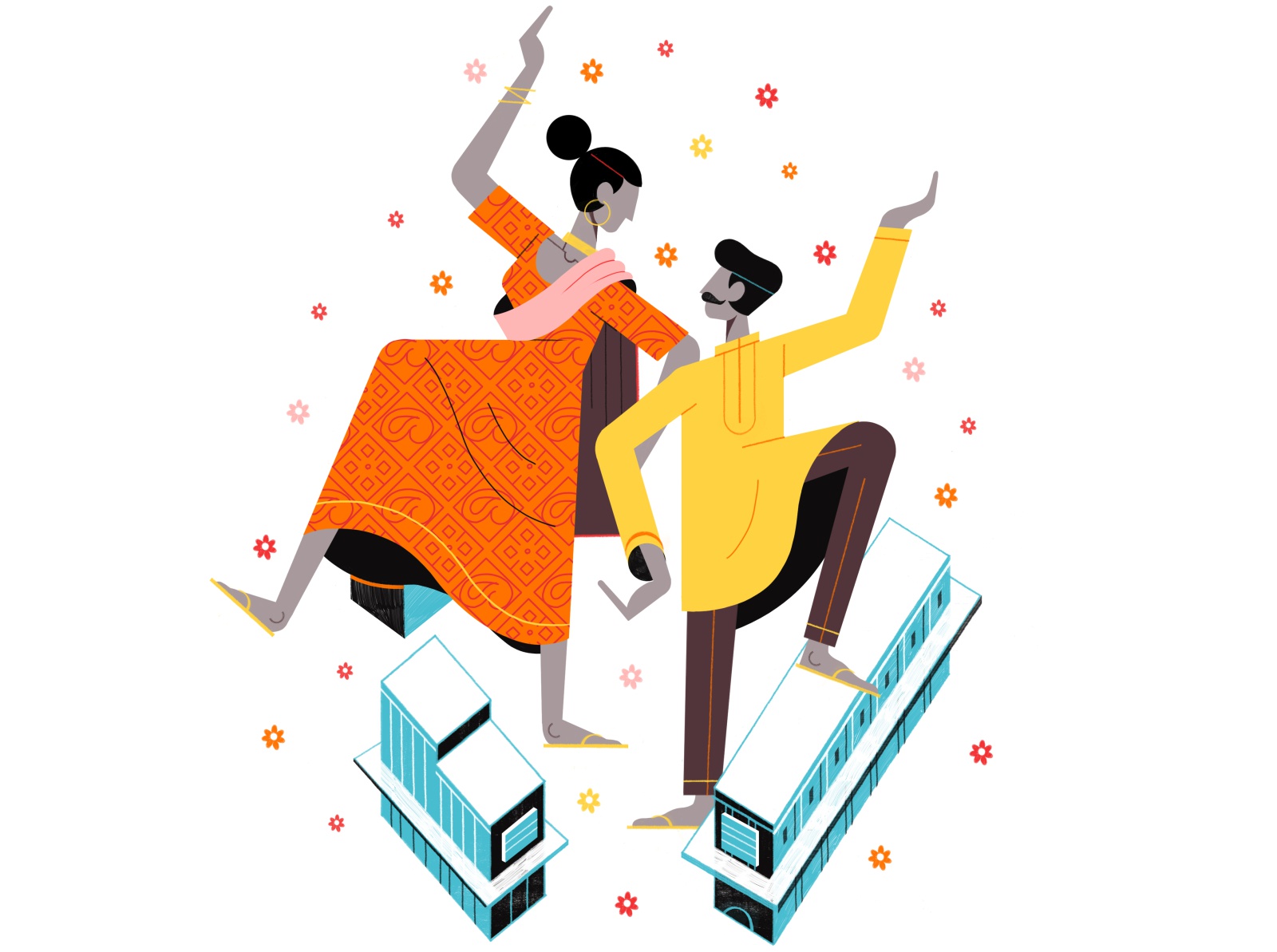 Bollywood in South Africa  - Culture Trip bollywood architecture illus.jpg