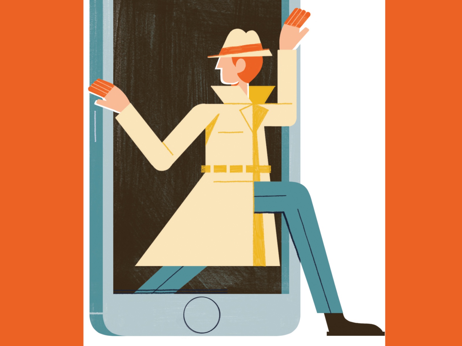 Data Theft - Danish Union Magazine data technology tech illustration s.jpg