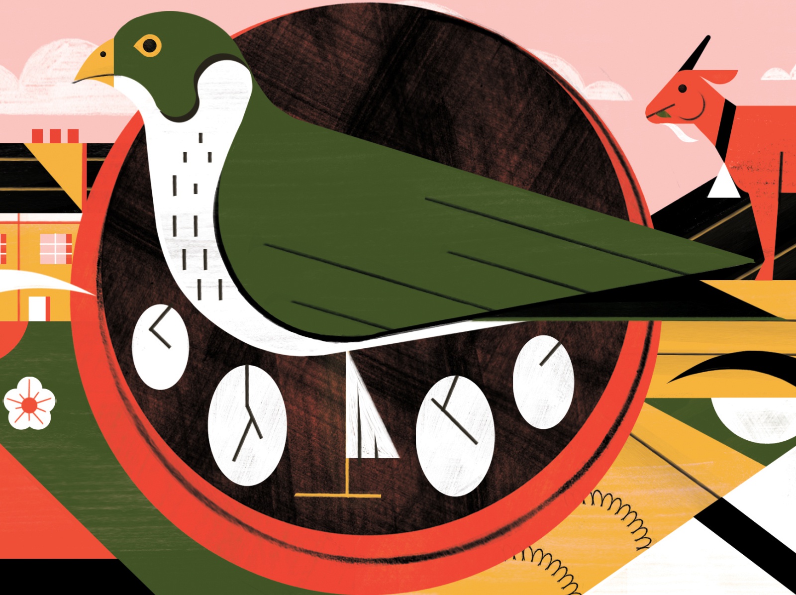 Nature in Lock Down - Waitrose Magazine nature illustration environmen.jpg