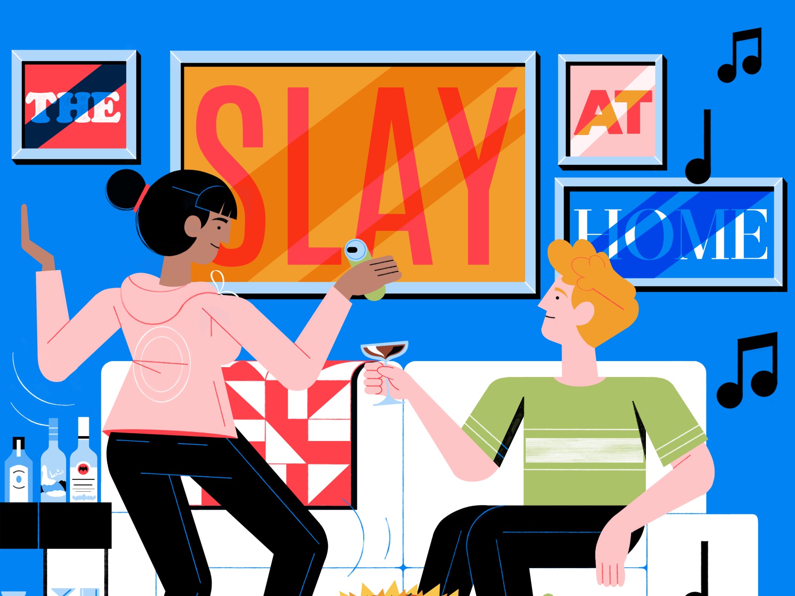 Social Illustrations - Bacardi x Design My Night branding illustration.jpg