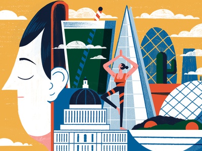 Wellness Guide to the city- Culture Trip editorial editorial illustrat.jpg