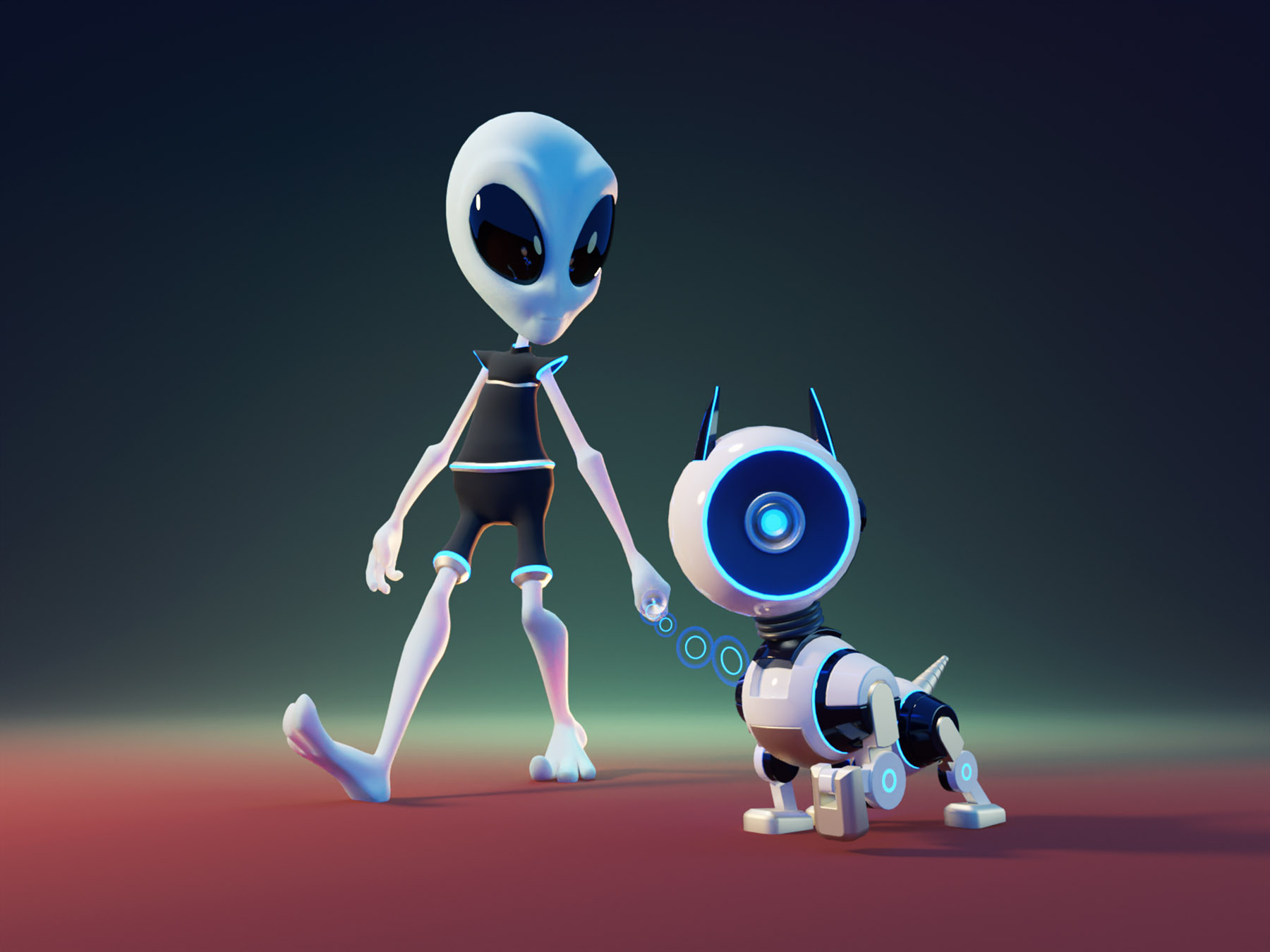 Alien  Cyberdog robot dog cyber dog alien character designer 3d charac.jpg