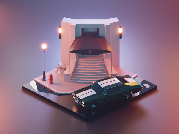 John Wick at Continental continental vehicle john wick chevelle car fa.png