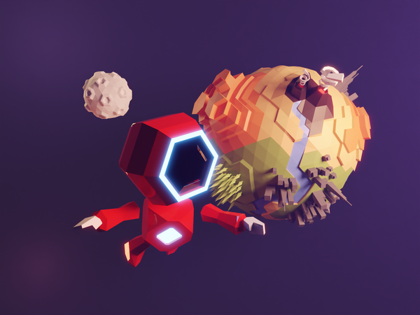 Space Collection astronaut moon planet little planet assets space vect.png