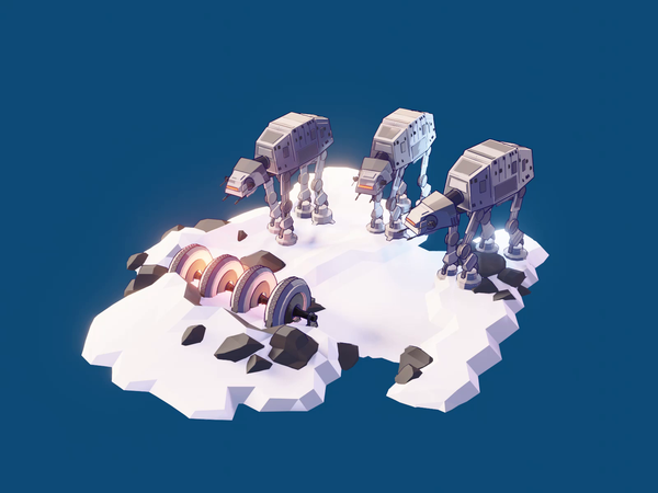 Star Wars Battle of Hoth Anime anime comic book starwars fanart animat.png