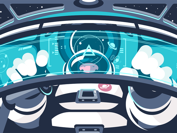 Astronaut in capsule character space outer spaceship human container c.png