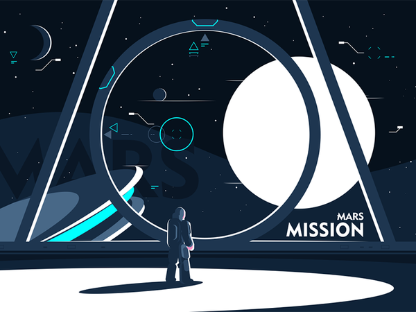 Astronaut in space station character station space spaceship astronaut.png