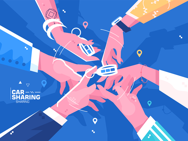 Car sharing hand holding auto keys character key auto holding hand sha.png