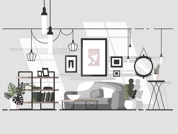 Cozy living room furniture living cozy home interior sofa room apartme.png