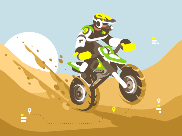 Enduro character race extreme desert ride motorcycle motorcyclist illu.png