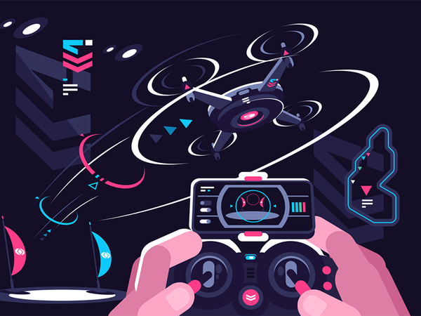 Flying drone quadcopter character quadcopter drone flying controller h.png