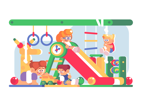 Gaming room character kid smiling children interior room gaming kit8 f.png