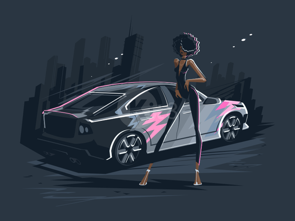 Girl AutoShow automotive model vehicle girl female saloon beauty autos.png