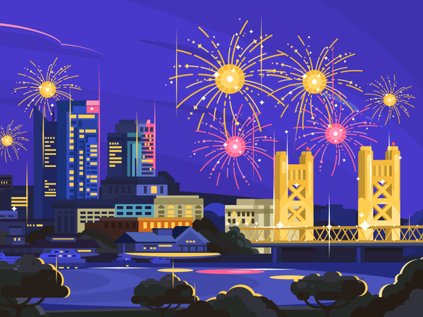Happy New Year! salute 2017 new year.png