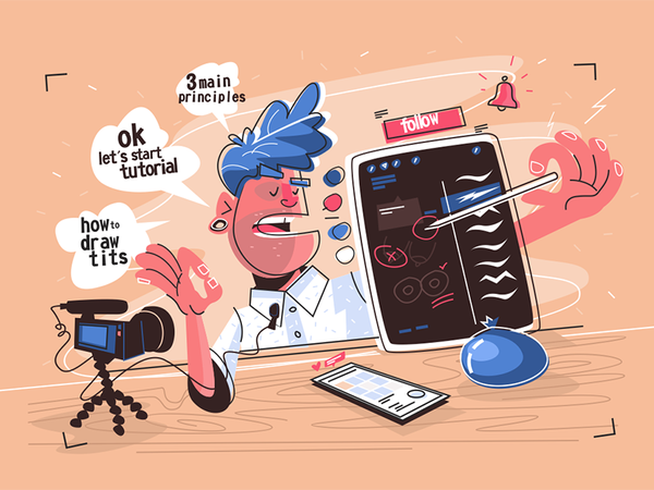 Illustrator at video tutorial kit8 flat vector illustration character.png