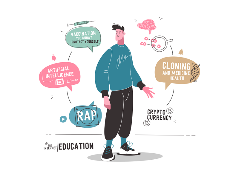 Internet education technologies kit8 flat vector illustration characte.png