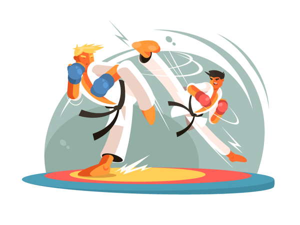 Karate sparring sparring strength fight health sport training karate i.png