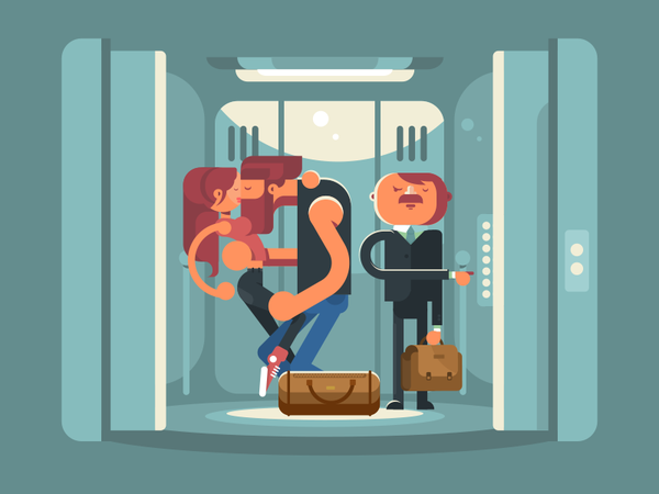Kissing in the elevator character man girl elevator kissing illustrati.png