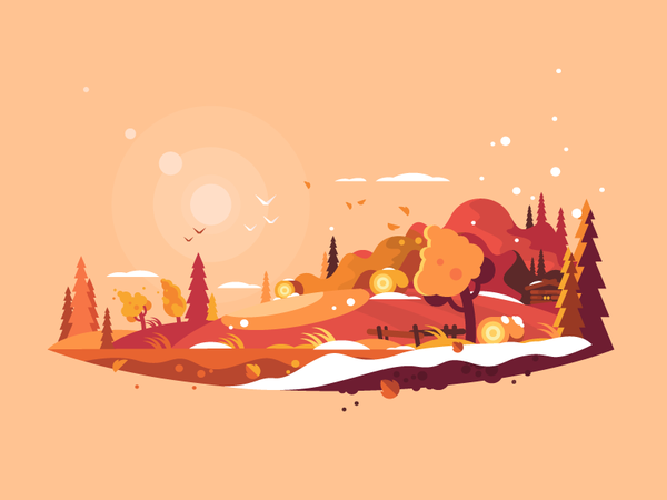 Landscape autumn fall sky outdoor season tree autumn nature landscape.png