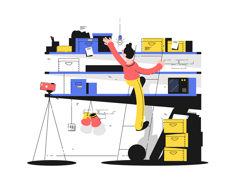 Man in storage room kit8 flat vector illustration character storage ma.png