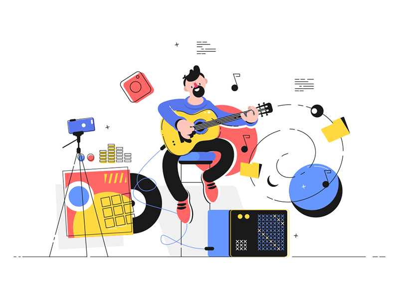 Man playing electric guitar kit8 flat vector illustration character gu.png