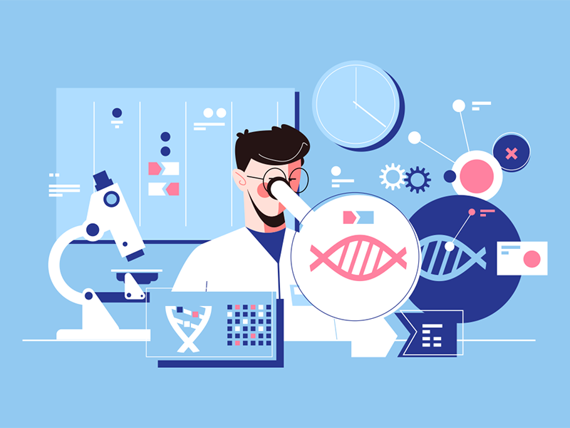 Man scientist in laboratory kit8 flat vector illustration microscope r.png