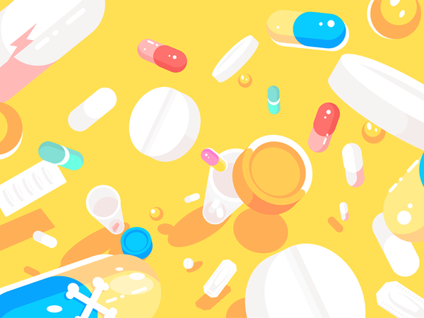Medical pills tablets capsules drug capsule tablet pills medical kit8.png