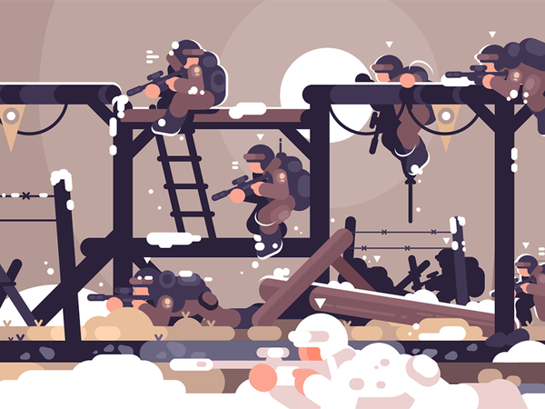 Military training camp character soldier army ground special winter ca.png