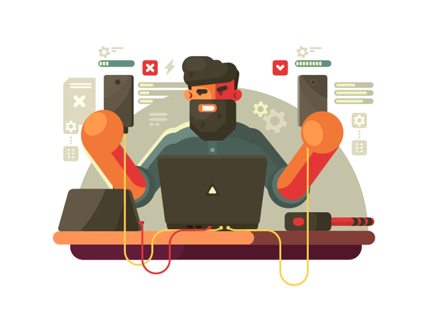 Mobile developer gadget repair developer hammer phone man mobile techn.png