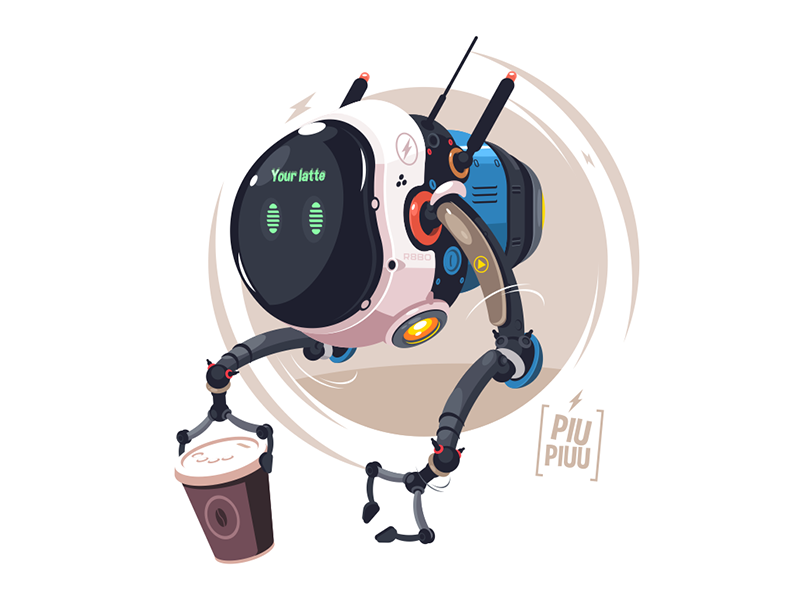 Modern delivery drone kit8 flat vector illustration character service.png